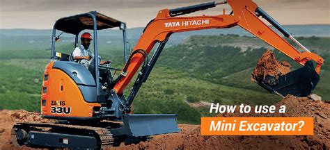 how to load mini excavator|how to operate mini excavator.